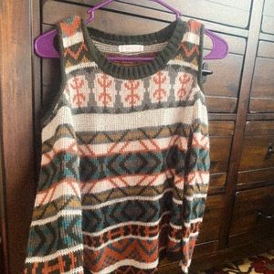 Anthropology sweater! Super cute and warm!